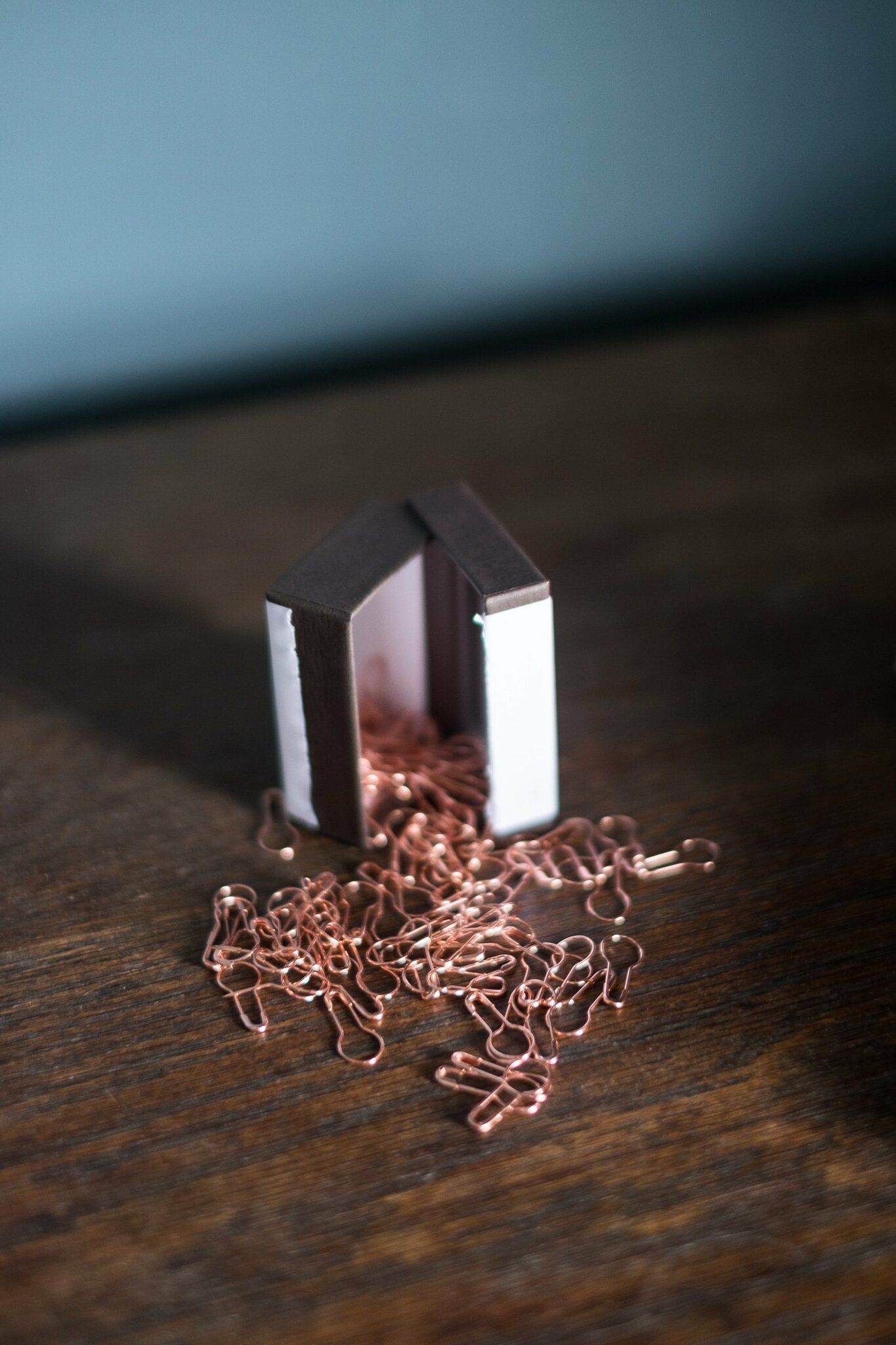 Merchant & Mills Coppered Bulb Pins - kopparfärgade säkerhetsnålar eller stickmarkörer