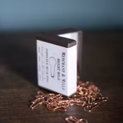 Merchant & Mills Coppered Bulb Pins - kopparfärgade säkerhetsnålar eller stickmarkörer