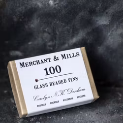 Merchant & Mills Glass Headed Pins - knappnålar med glashuvud