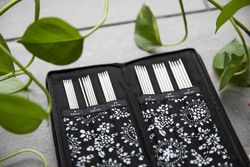 Chiaogoo Strumpsticksset Stainless Steel - set med strumpstickor 15 cm (2.00 - 3.25 mm)
