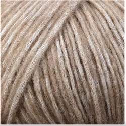 CaMaRose Snefnug Natur -  blowgarn med ekologisk bomull i naturfärger