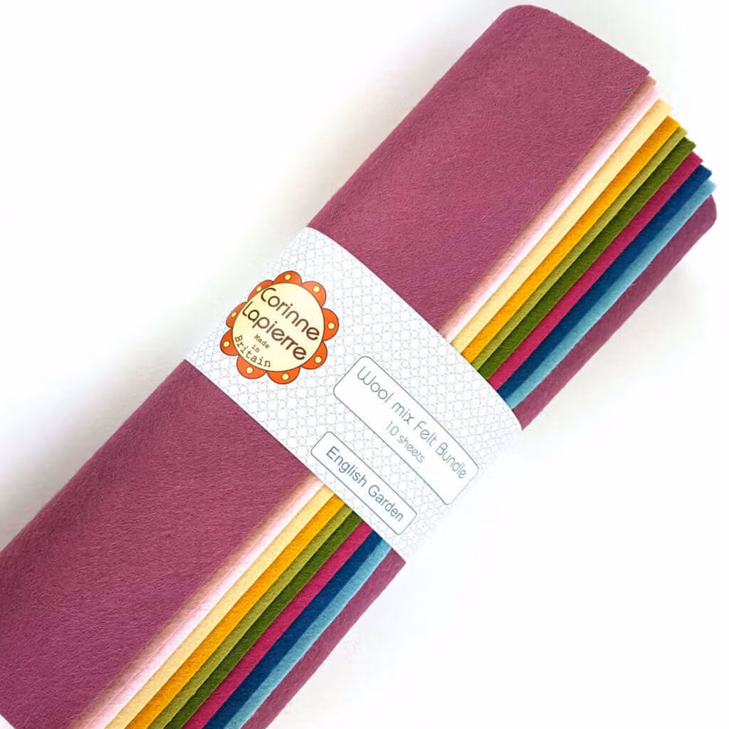 Corinne Lapierre - Felt Bundle - 10-pack filt i ull och viskos