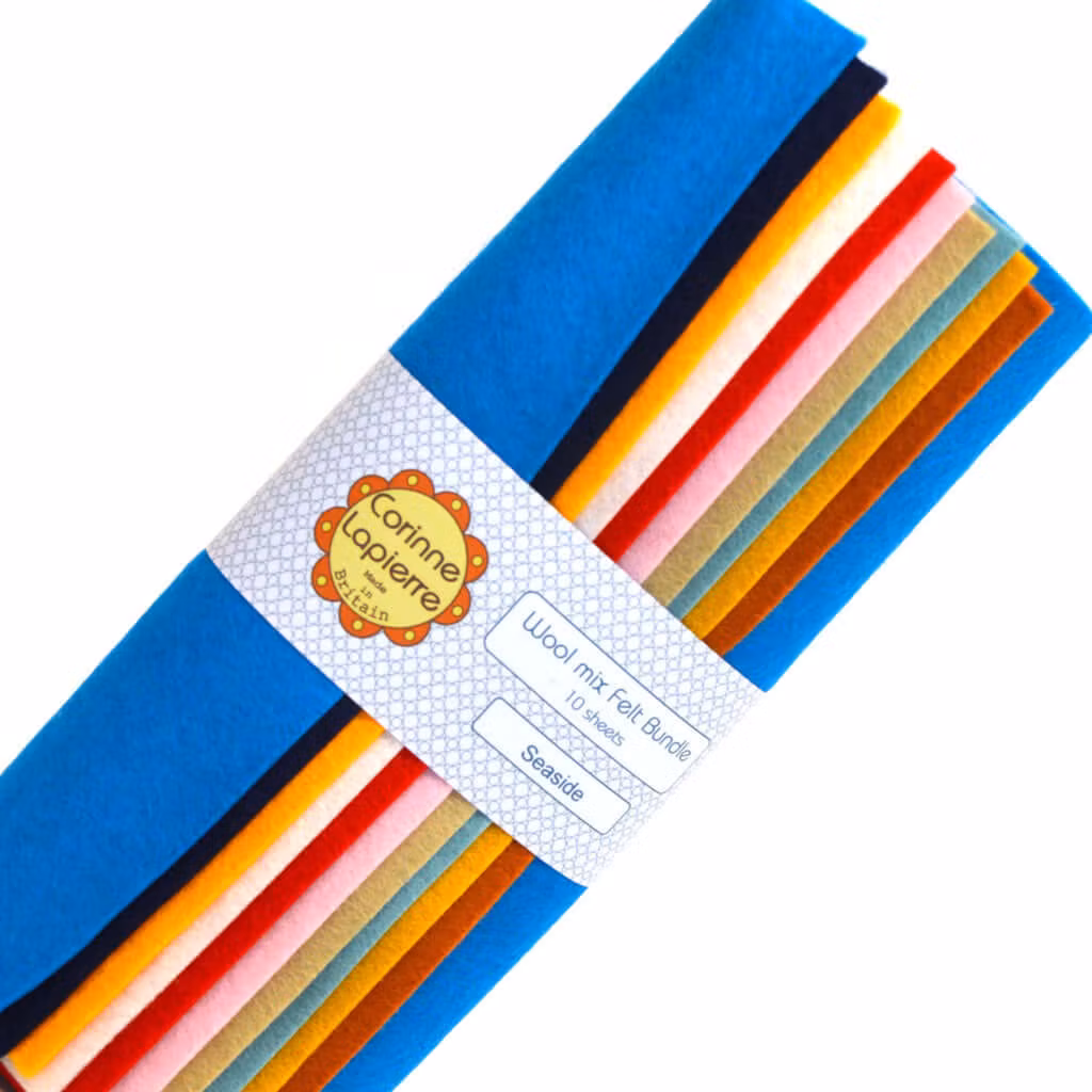 Corinne Lapierre - Felt Bundle - 10-pack filt i ull och viskos