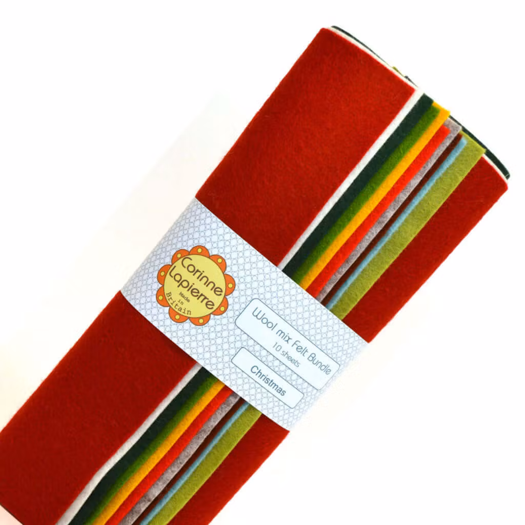 Corinne Lapierre - Felt Bundle - 10-pack filt i ull och viskos