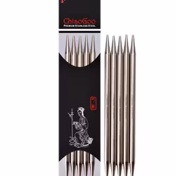 Chiaogoo Premium Stainless Steel Strumpstickor 15 cm