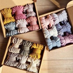Bobbiny Jumbo Creative Set - kit med flätat bomullsgarn 9 mm