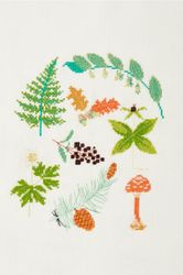 DMC Mindful Making - The Woodland Glade - kit med korsstygnsbroderi