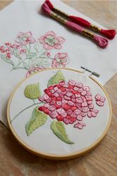 DMC Mindful Making - The Blissful Blooms - kit med två broderier