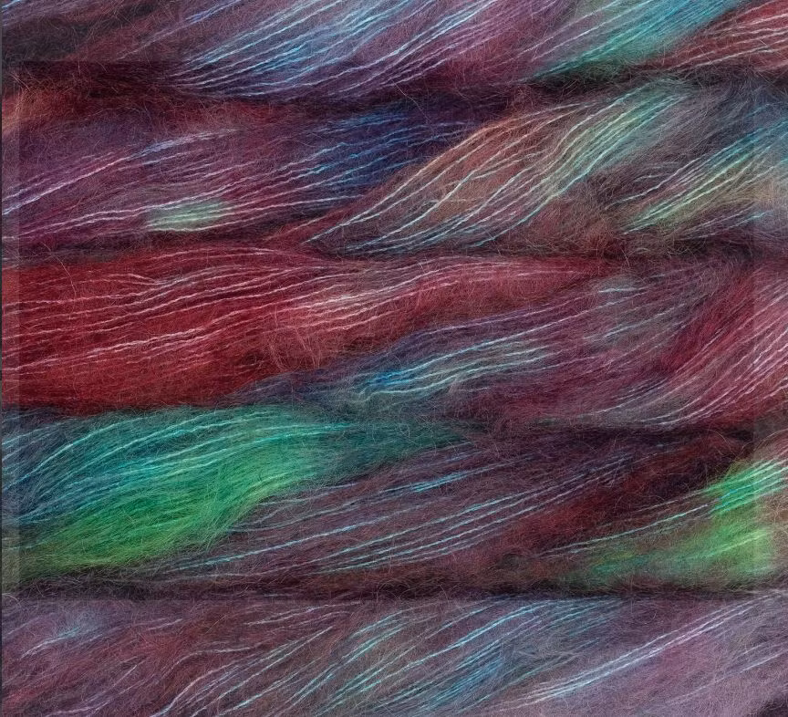 Malabrigo Mohair - handfärgat mohair- och silkesgarn