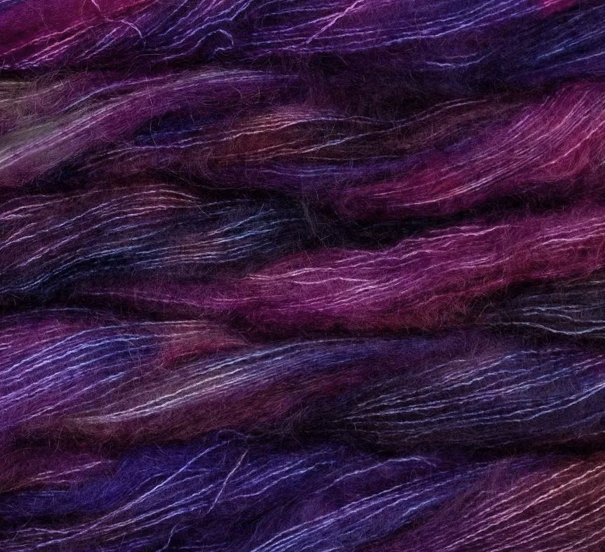 Malabrigo Mohair - handfärgat mohair- och silkesgarn