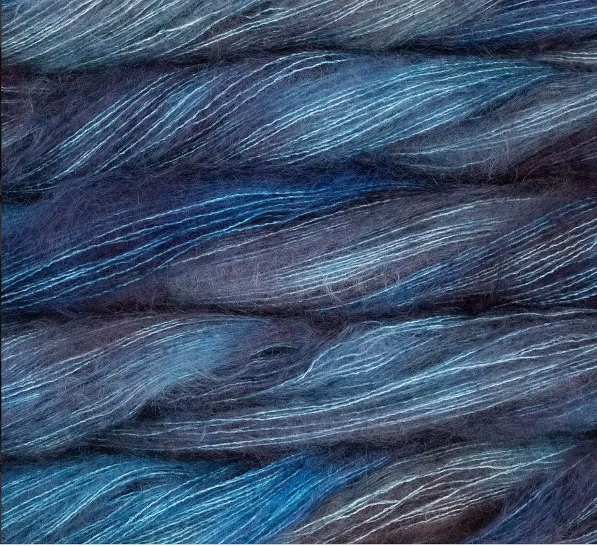 Malabrigo Mohair - handfärgat mohair- och silkesgarn