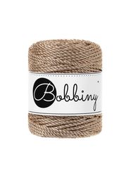 Bobbiny 3ply Macrame Rope Metallic 3 mm - metallfärgat makramégarn