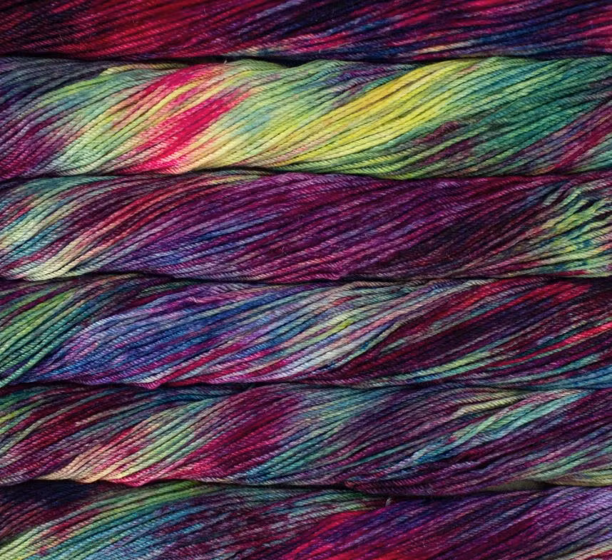 Malabrigo Caprino - handfärgad merinoull och kashmir