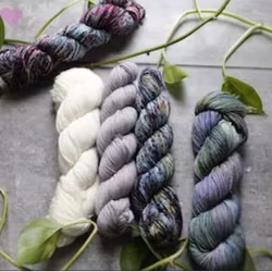 Malabrigo Caprino - handfärgad merinoull och kashmir