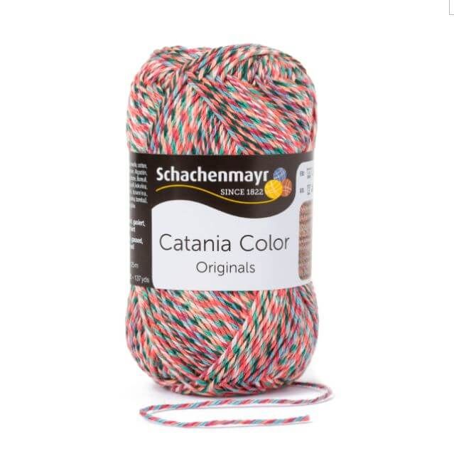 Schachenmayr Catania Color - flerfärgat bomullsgarn