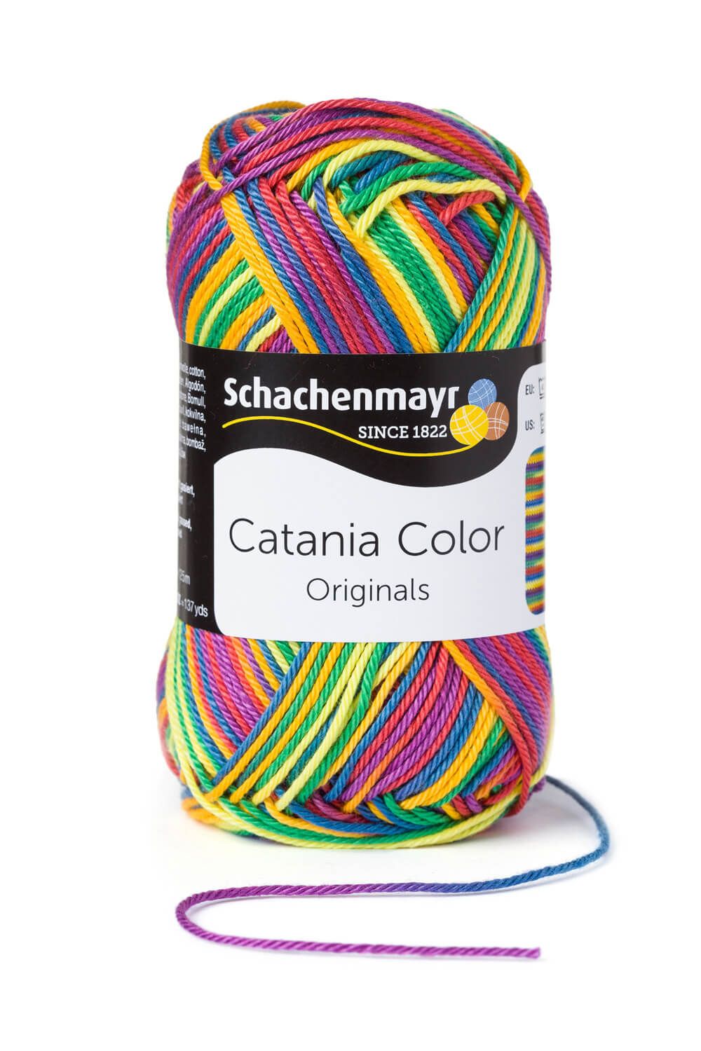 Schachenmayr Catania Color - flerfärgat bomullsgarn