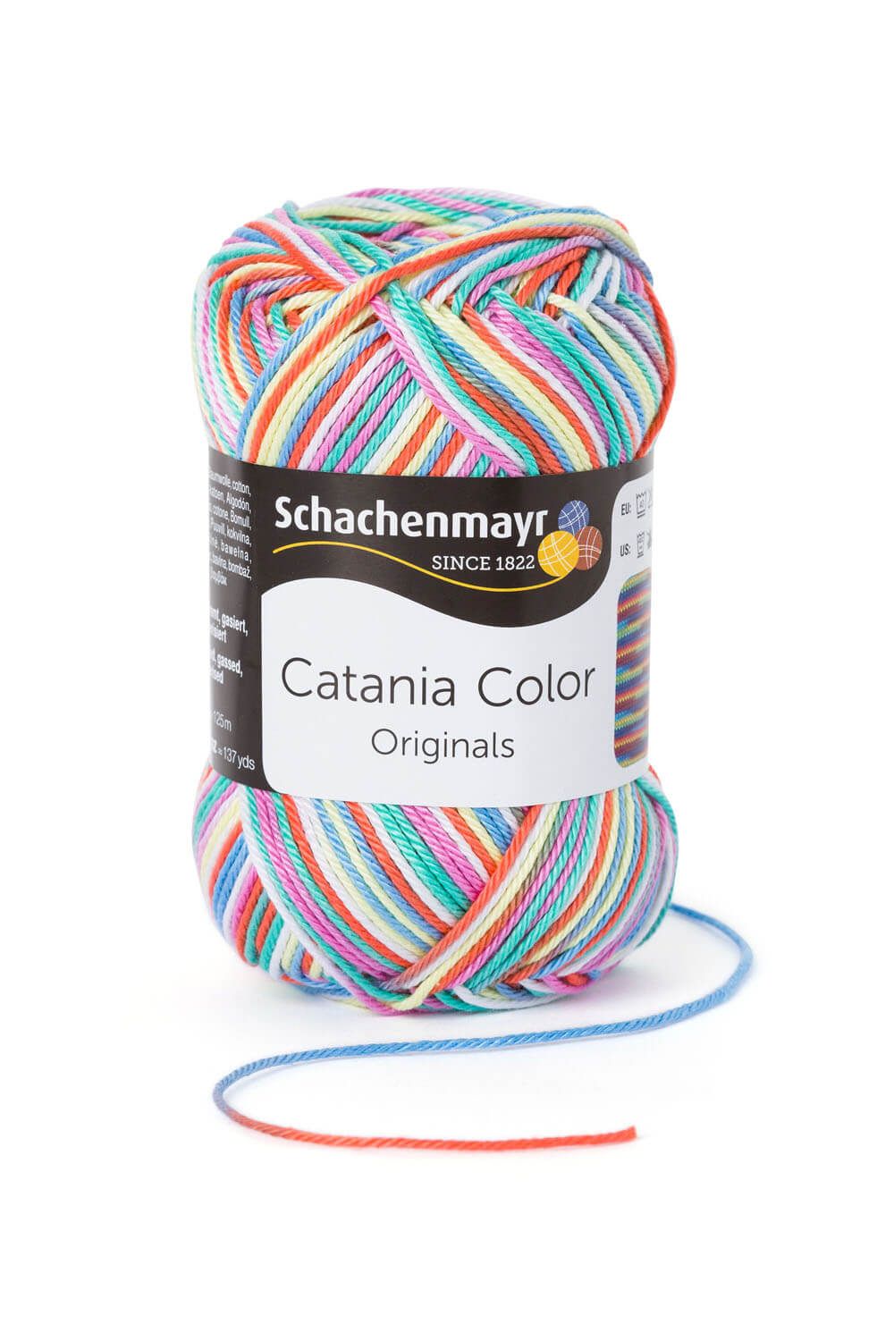 Schachenmayr Catania Color - flerfärgat bomullsgarn