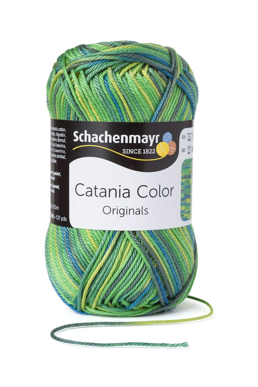 Schachenmayr Catania Color - flerfärgat bomullsgarn