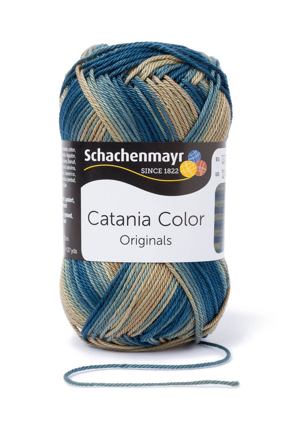 Schachenmayr Catania Color - flerfärgat bomullsgarn