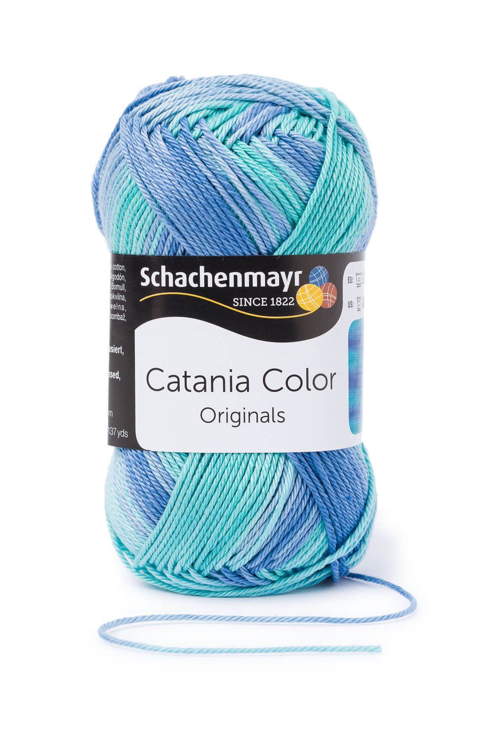 Schachenmayr Catania Color - flerfärgat bomullsgarn
