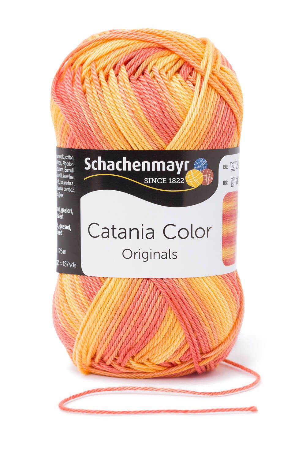 Schachenmayr Catania Color - flerfärgat bomullsgarn