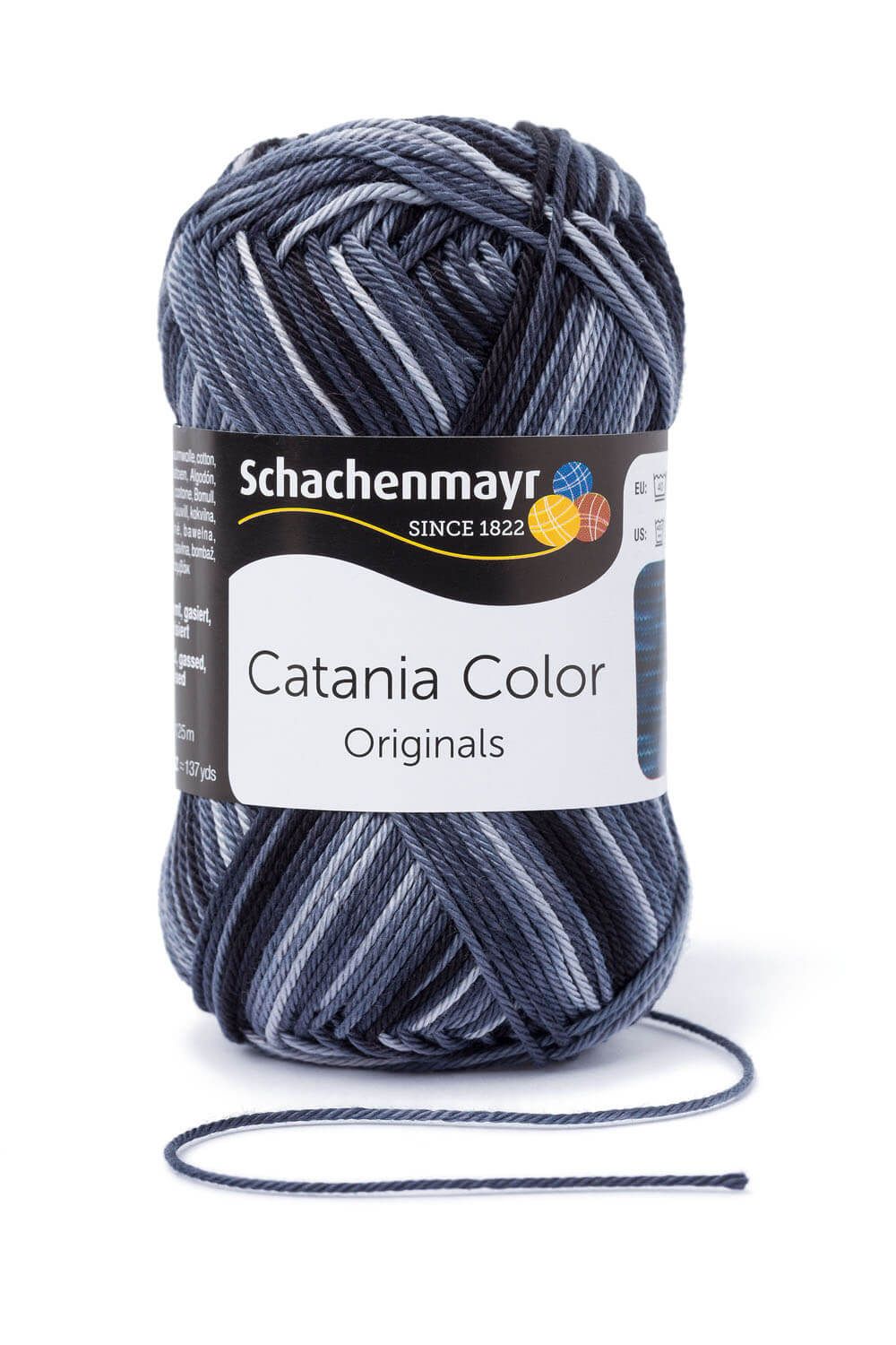 Schachenmayr Catania Color - flerfärgat bomullsgarn