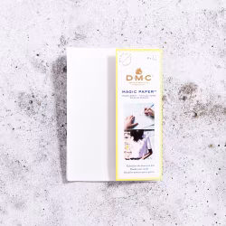 DMC Magic Paper - vattenlöslig stramalj för broderi