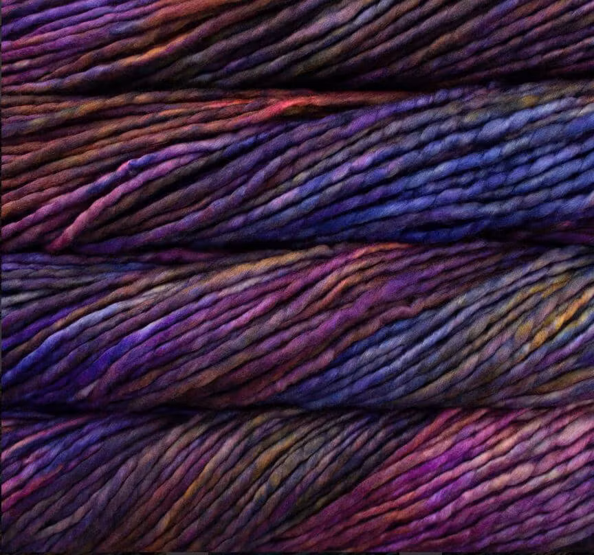 Malabrigo Rasta - handfärgad super bulky merinoull