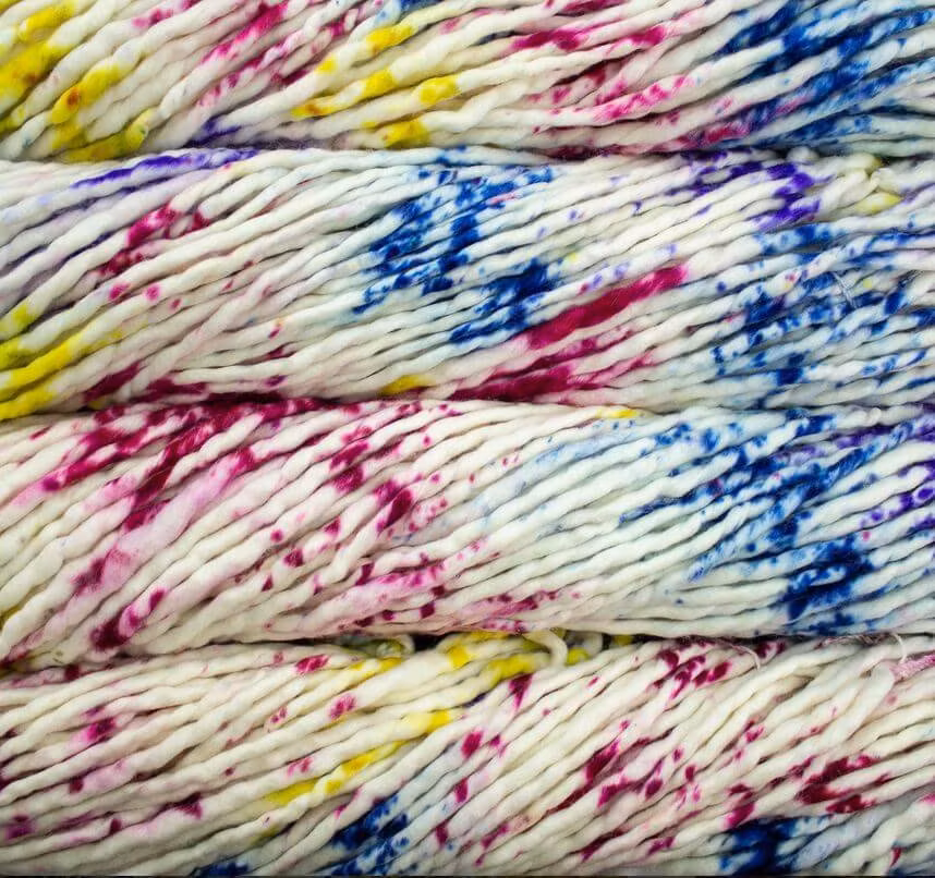 Malabrigo Rasta - handfärgad super bulky merinoull