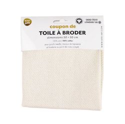 Kesi'Art - Broderväv för punchneedle i GOTS-certifierad bomull