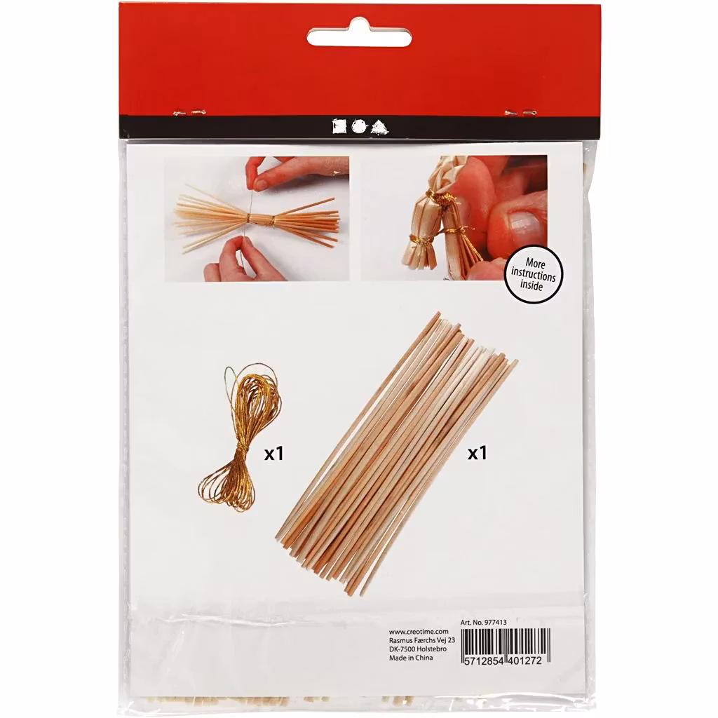 DIY-kit Julbockar i halm