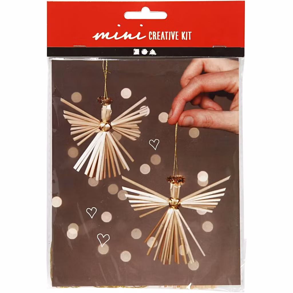 DIY-kit Änglar i halm