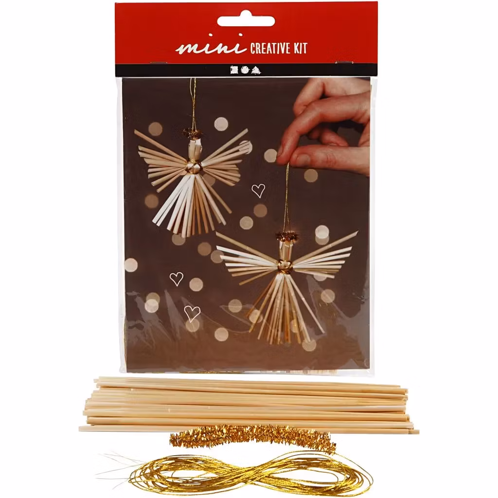 DIY-kit Änglar i halm