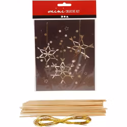 DIY-kit Iskristaller i halm
