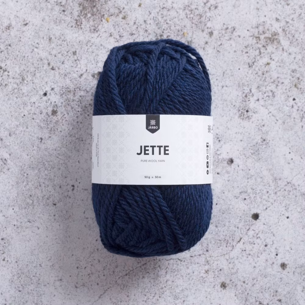 Järbo Jette - tjockt obehandlat ullgarn
