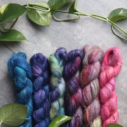Malabrigo Mohair - handfärgat mohair- och silkesgarn