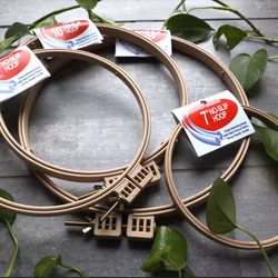 Morgan No Slip Hoops - sybågar med bra grepp för punch needle och broderi