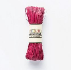 Nutscene - Natural Raffia - naturlig raffia i många färger