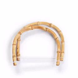 Prym Bag handles bamboo Kim - Bambuhandtag 2 st
