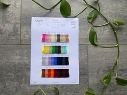 Färgkarta för Rauma Fivel