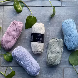 Svarta Fåret Cecilia - sval och mjuk blandning i bomull, viskos och lin