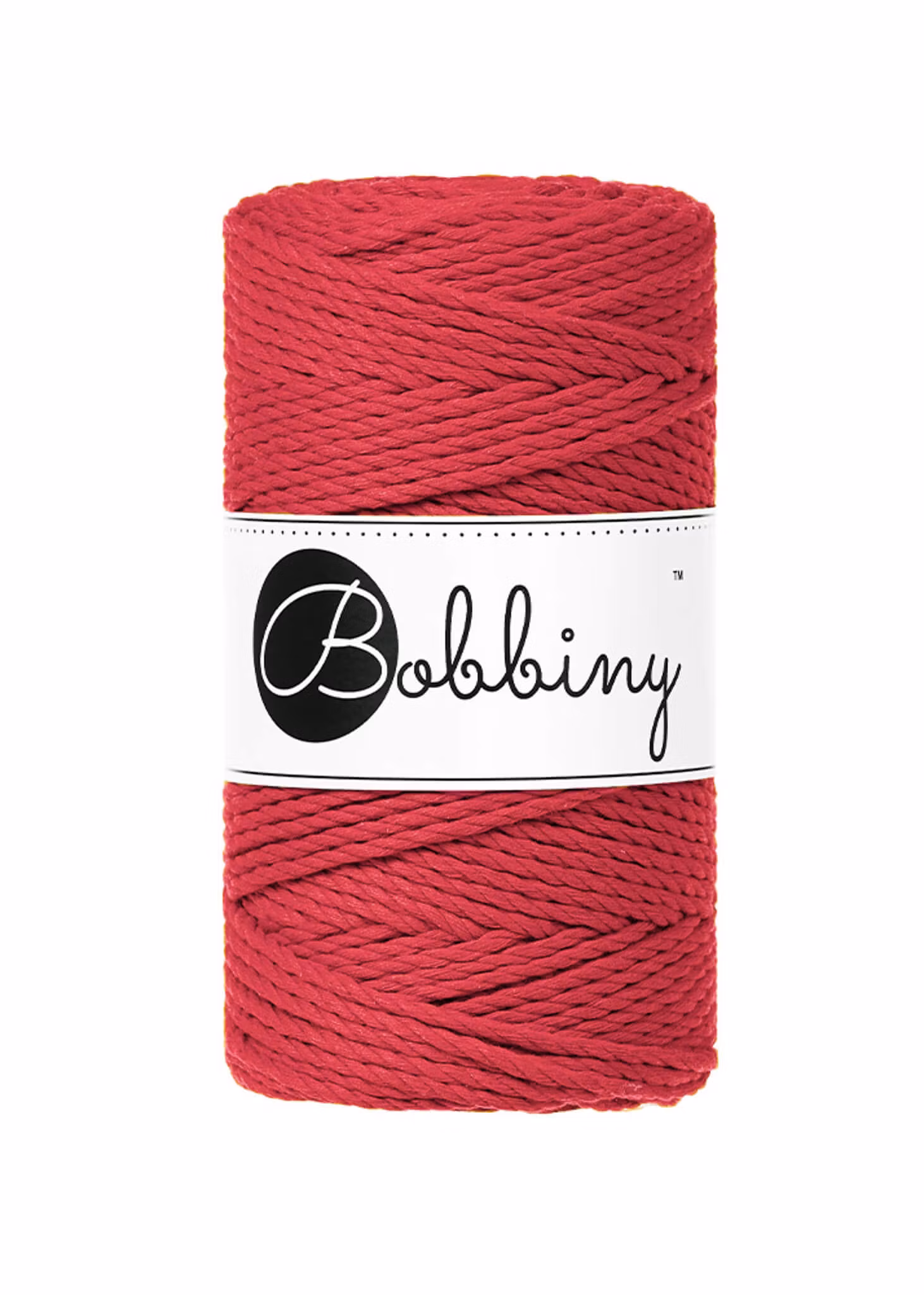 Bobbiny 3ply Macrame Rope Regular 3 mm - trippeltvinnat makramégarn