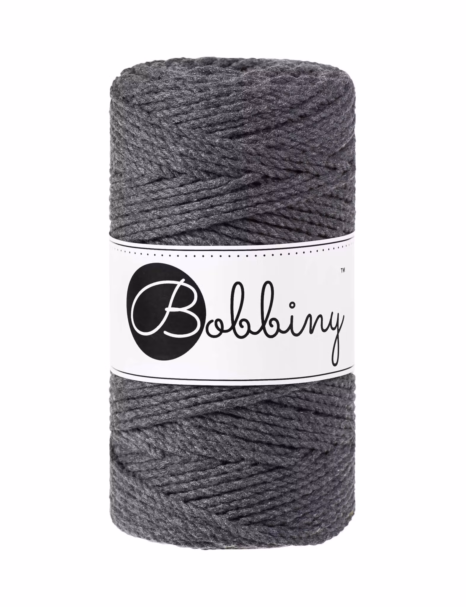 Bobbiny 3ply Macrame Rope Regular 3 mm - trippeltvinnat makramégarn