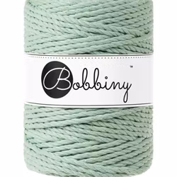 Bobbiny 3ply Macrame Rope XXL 5 mm - trippeltvinnat makramégarn