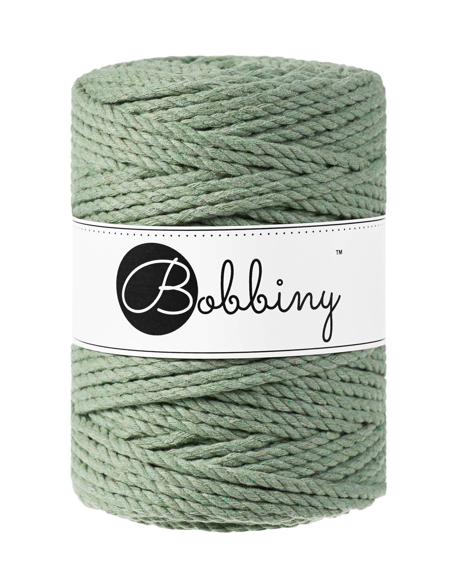 Bobbiny 3ply Macrame Rope XXL 5 mm - trippeltvinnat makramégarn