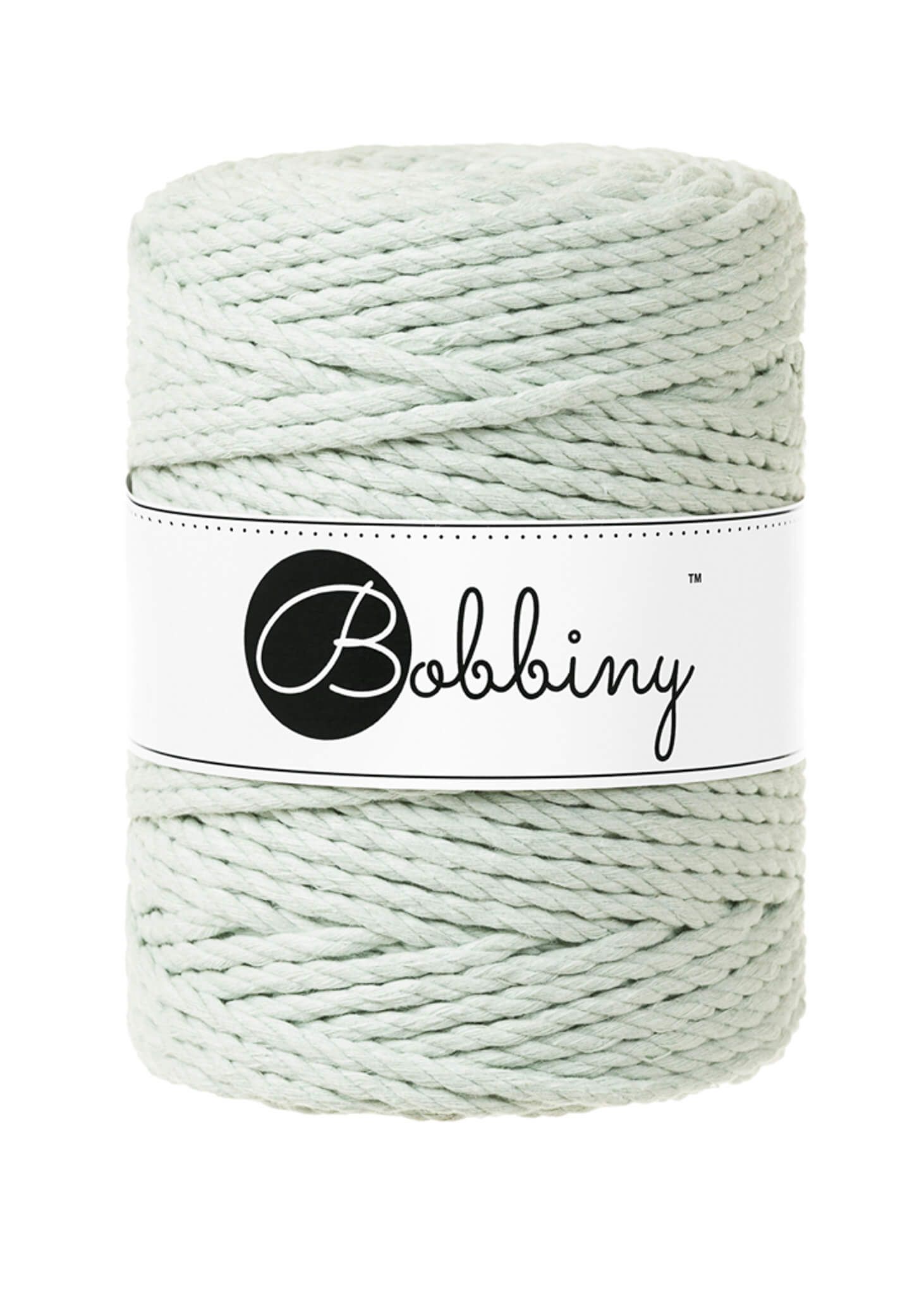 Bobbiny 3ply Macrame Rope XXL 5 mm - trippeltvinnat makramégarn
