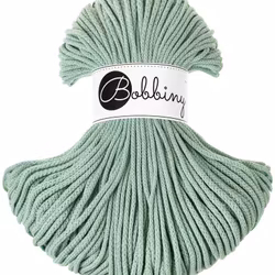 Bobbiny Braided Cord Junior 3 mm - flätat bomullsgarn
