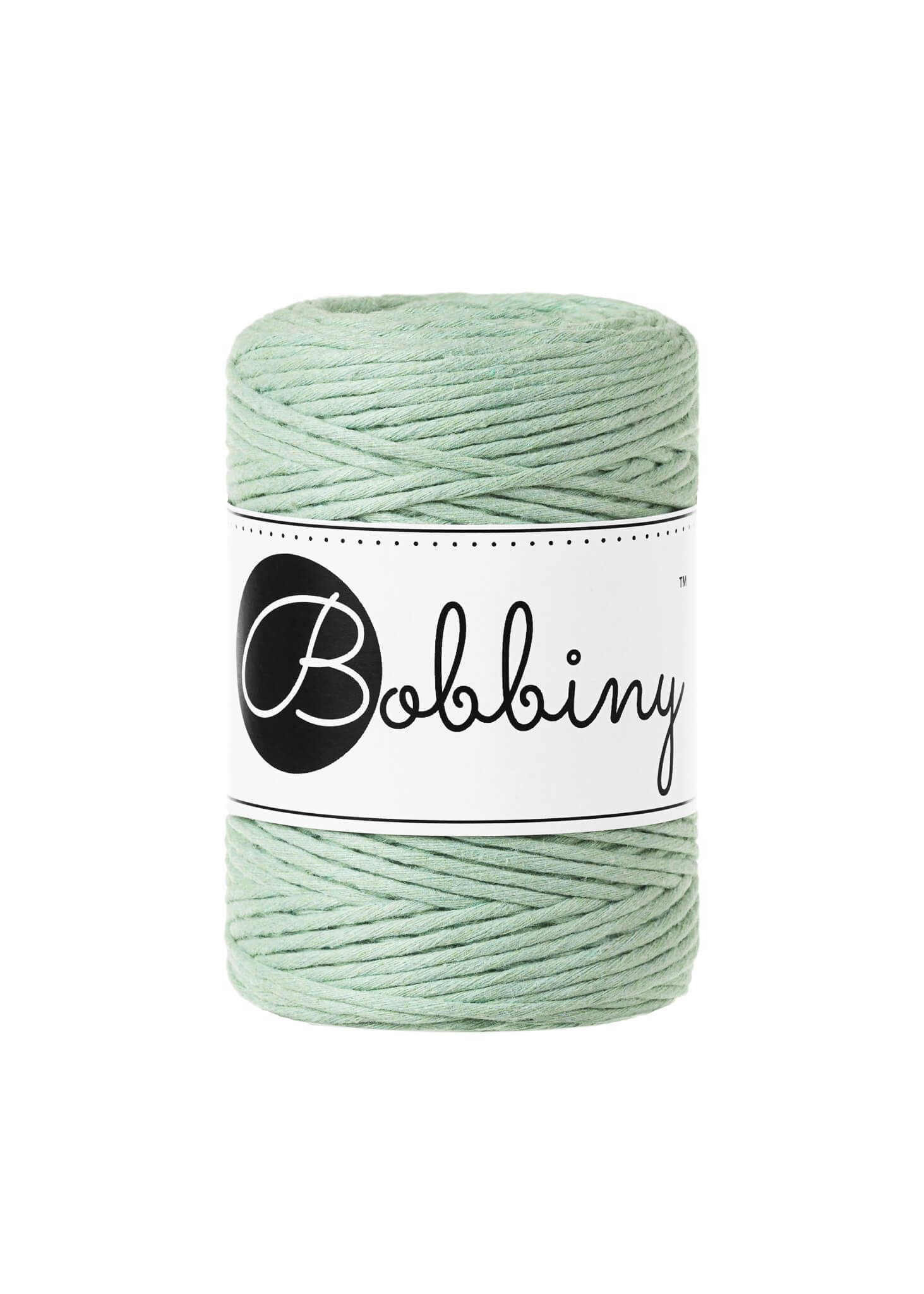 Bobbiny Single Twist Macrame Cord Baby 1.5 mm - enkeltvinnat makramégarn