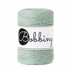 Bobbiny Single Twist Macrame Cord Baby 1.5 mm - enkeltvinnat makramégarn