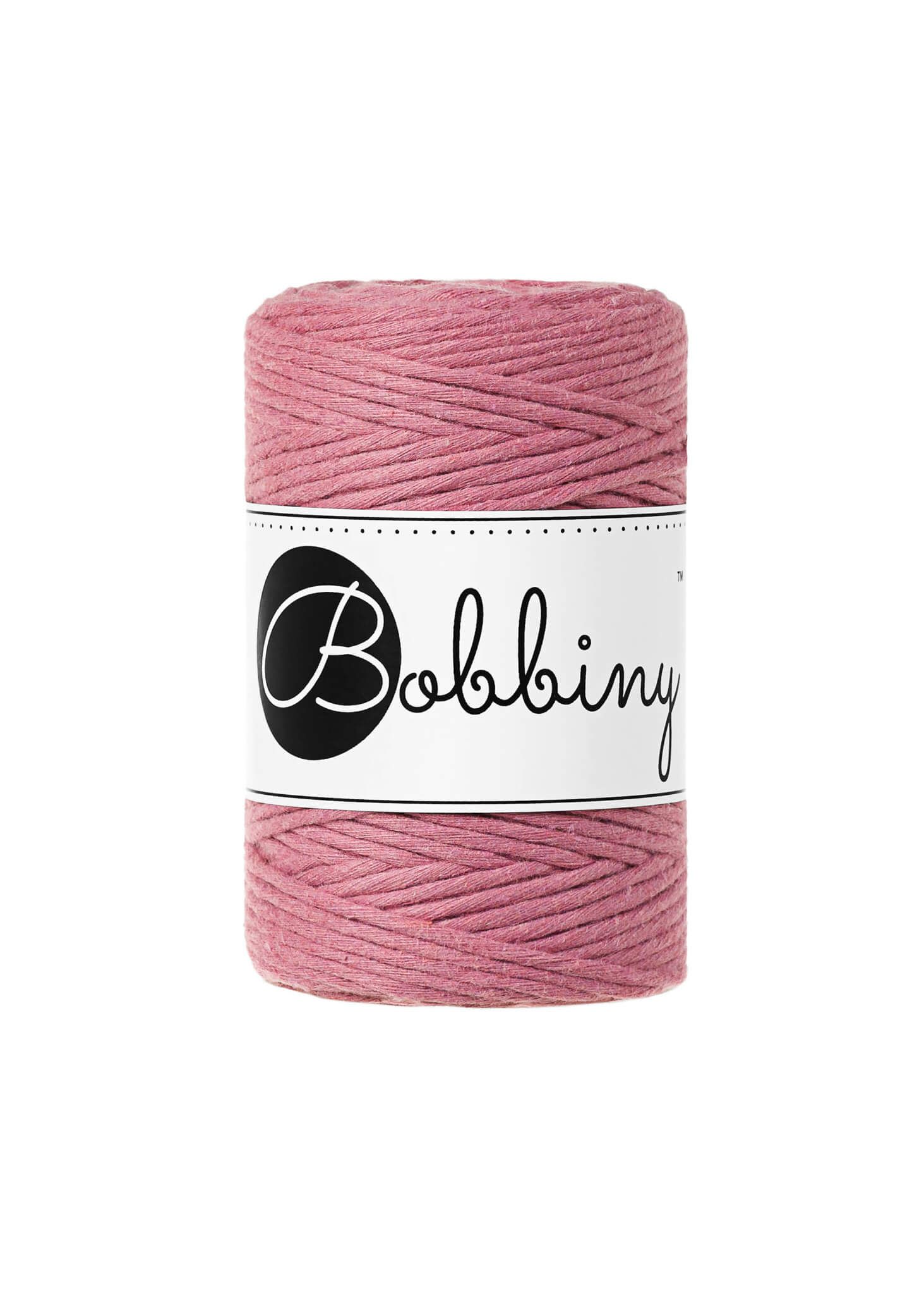 Bobbiny Single Twist Macrame Cord Baby 1.5 mm - enkeltvinnat makramégarn